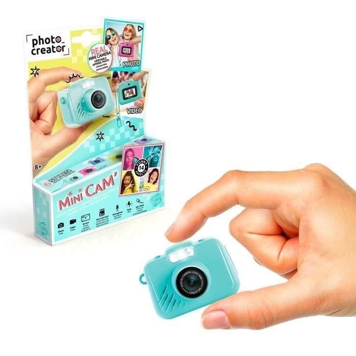Canal Toys  Photo Creator  Appareil Photo et Vidéo Numérique Mini Cam' - Original - avec Porte-clé et Carte SD 1Go Incluse  CLK 0