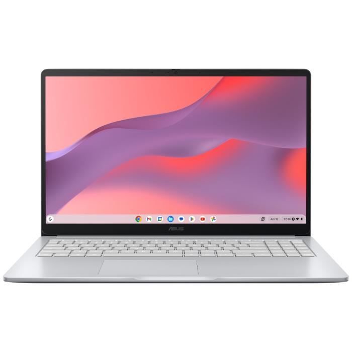 Ordinateur Portable ASUS Chromebook Plus CX1505 | Chrome OS - 15,6 FHD - Intel Core i3-N355 - RAM 8Go - 128Go eMMC