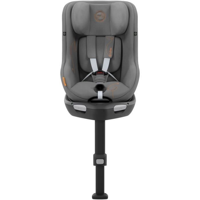 Siege auto Sirona G Cybex Gold - 61 a 105 cm - naissance jusqu'a 19 kg - 3 mois a 4 ans - Lava Grey