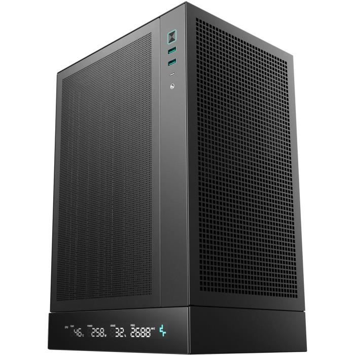 Boîtier ATX semi-tour DEEPCOOL R-CH170-BKNPIOD-G-1 Noir