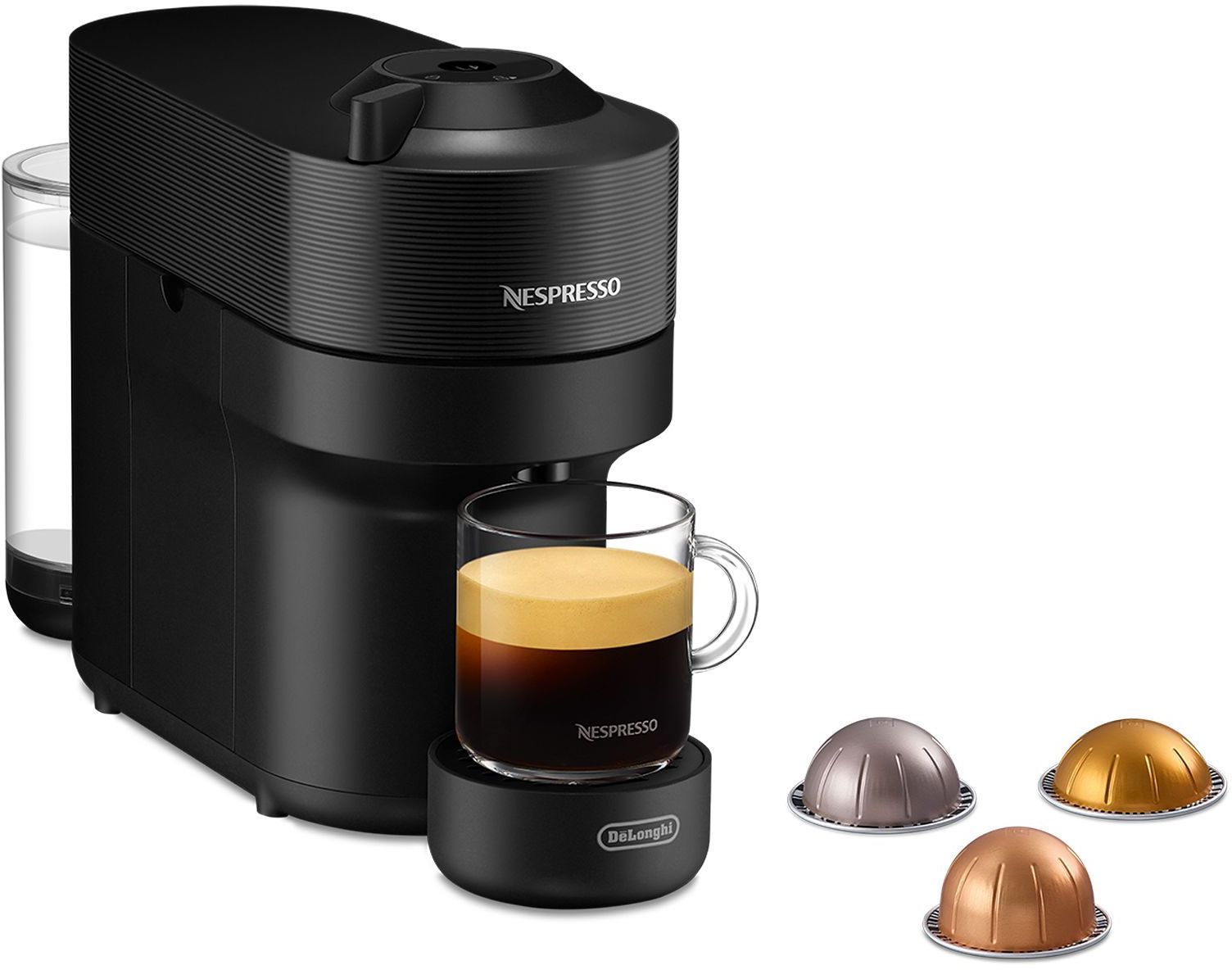 Machine a café a capsules - DELONGHI - ENV90.B - Nespresso Vertuo Pop - Noir