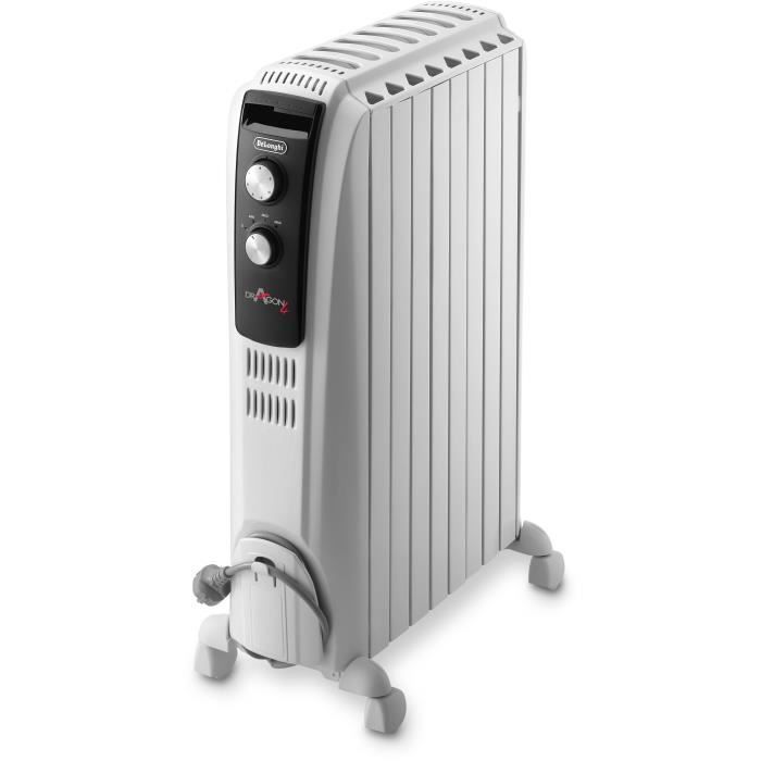 Porte-Serviettes Électrique Mural DeLonghi 2000 W Noir