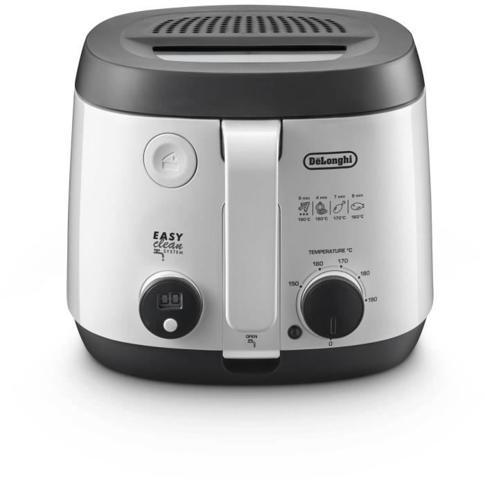 Friteuse - DELONGHI - FS3053 - 2 L - 1700 W - 29,3 x 41,7 x 23,2 cm - Gris / Noir