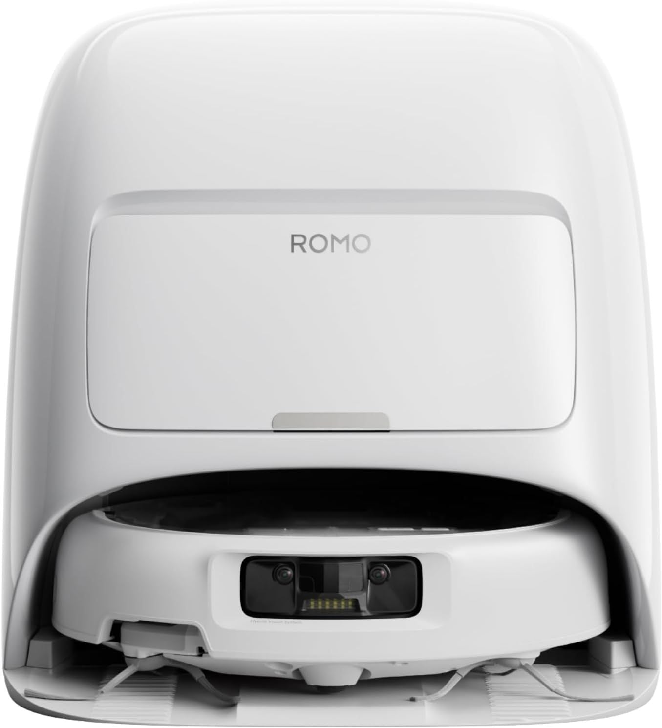 DJI ROMO A - Robot aspirador y fregona con base de carga - Robot transparente - Succión de 25.000 Pa - Detección con precisión milimétrica - 200 días sin mantenimiento