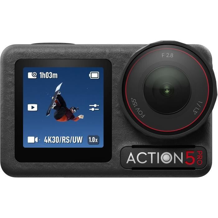 Caméra de sport Dji Osmo Action 5 Noir