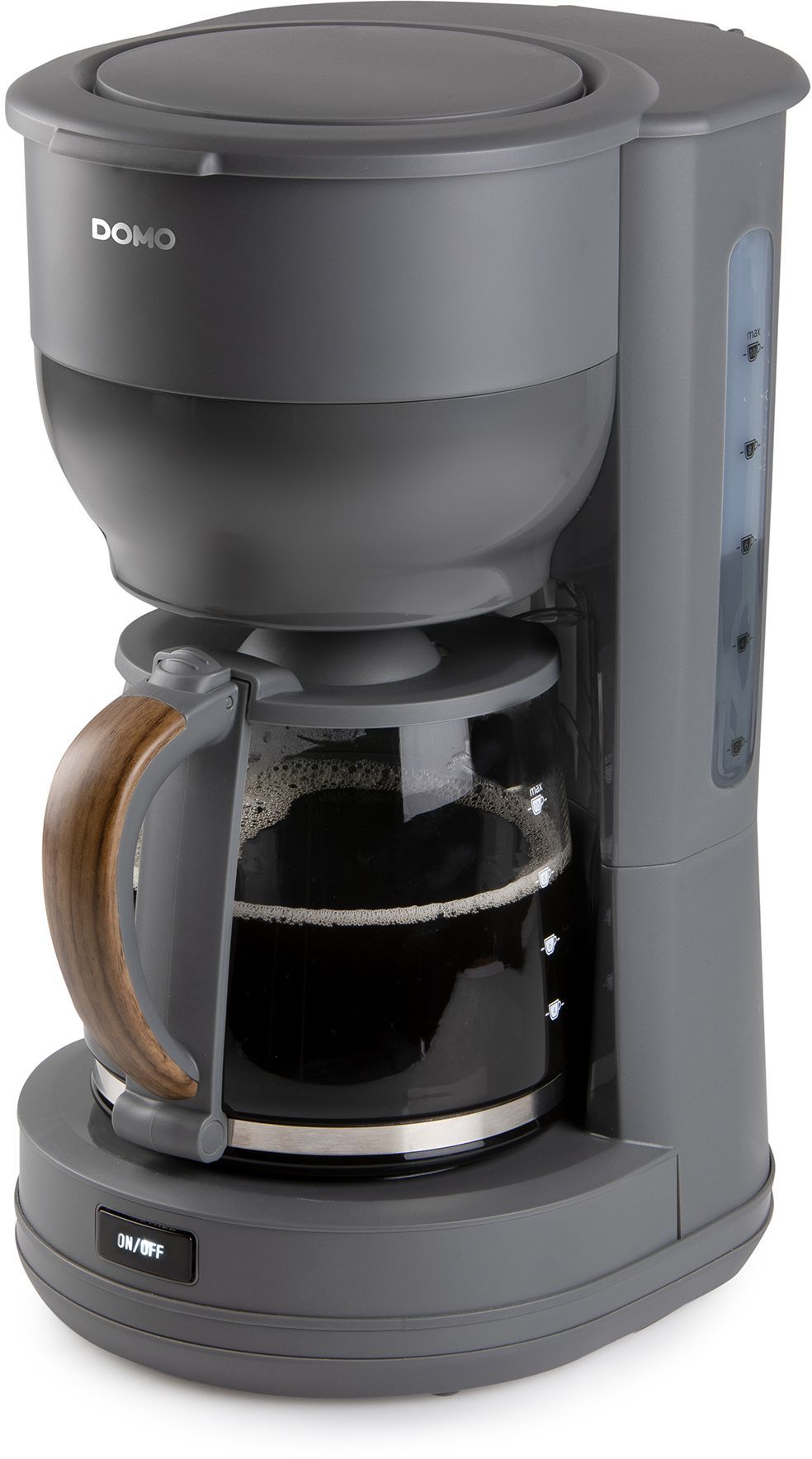 Cafetière goutte à goutte DOMO DO754K Gris 900 W 10 Tasses 1,25 L