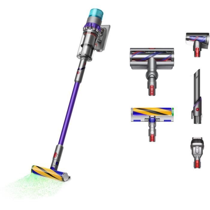 Dyson Gen5 Detect, trocken, HEPA, Stielstaubsauger, 446989-01, Violett
