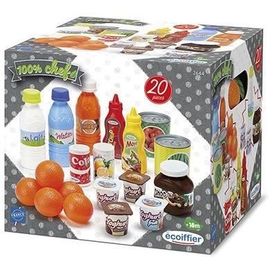 ECOIFFIER CHEF Pack Drive Accessoires Dinette - 20 pieces - 100% chef