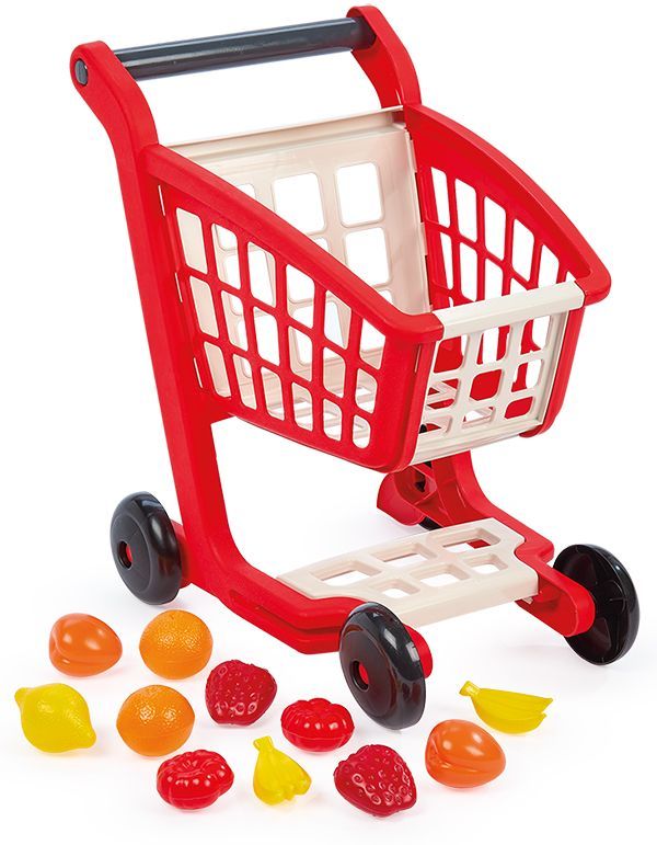 Chariot de supermarché garni - ECOIFFIER - 11 accessoires - Des 18 mois