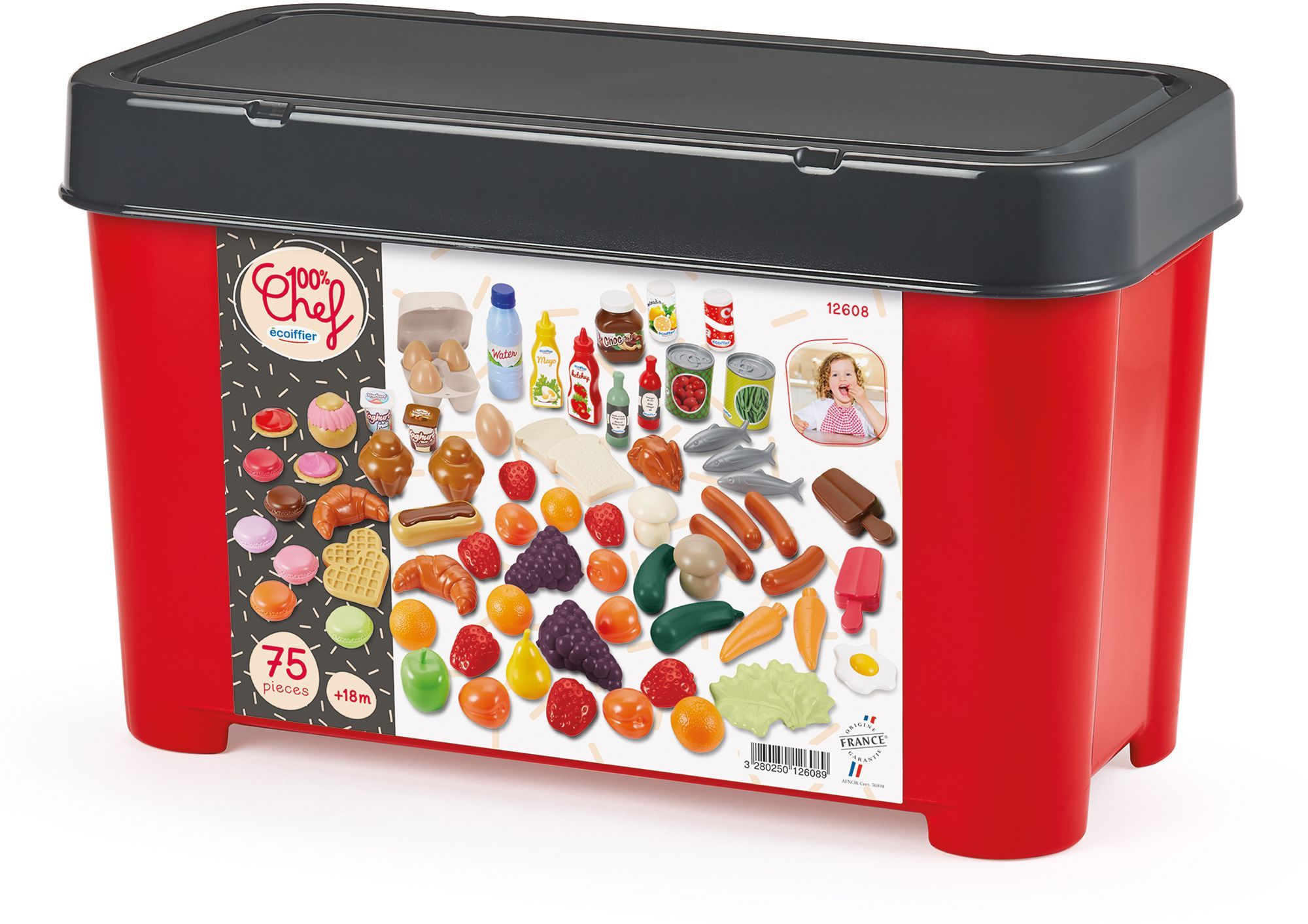 Coffret alimentation - ECOIFFIER - 75 accessoires - Des 18 mois