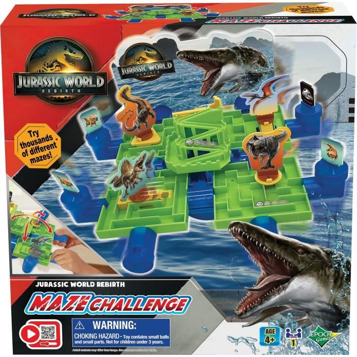 Jurassic World  Maze Game - movie - Jeu d'ambiance - EPOCH - Des 4 ans