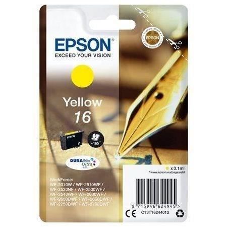 Cartouche d'encre originale Epson C13T16244012 Jaune