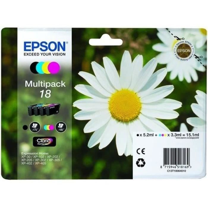 Cartouche d'encre originale Epson Multipack Jaune Noir Multicouleur