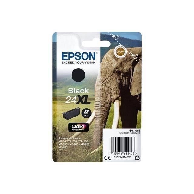 Cartouche d'encre originale Epson C13T24314012 8,7 ml-10 ml Noir