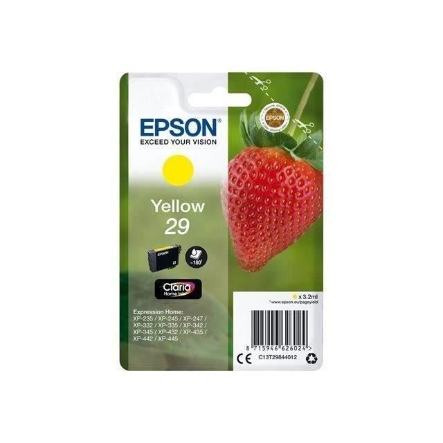 Cartouche d'encre originale Epson T2984 Jaune