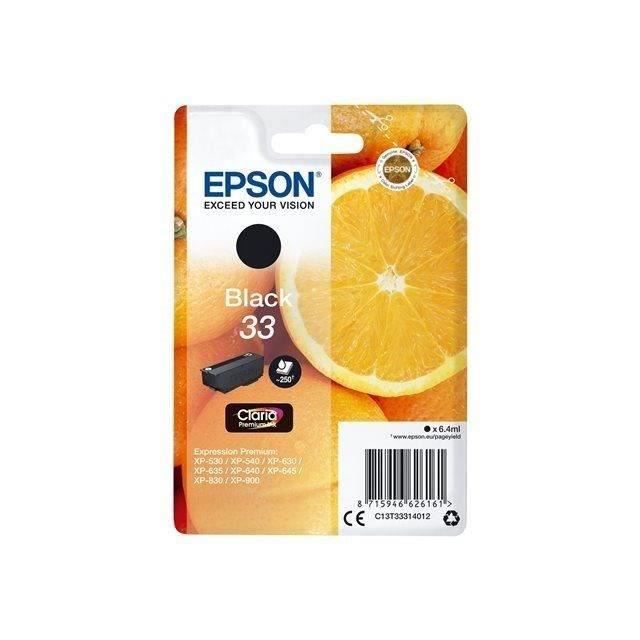 Cartouche d'encre originale Epson T3331 Noir