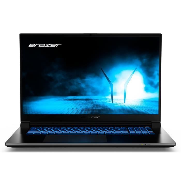 PC Portable Gamer ERAZER Scout E30i MD62704 - Windows 11  - 17,3 FHD IPS 144Hz - RTX 4050 - Core i7-12650H - RAM 16Go - 512Go SSD