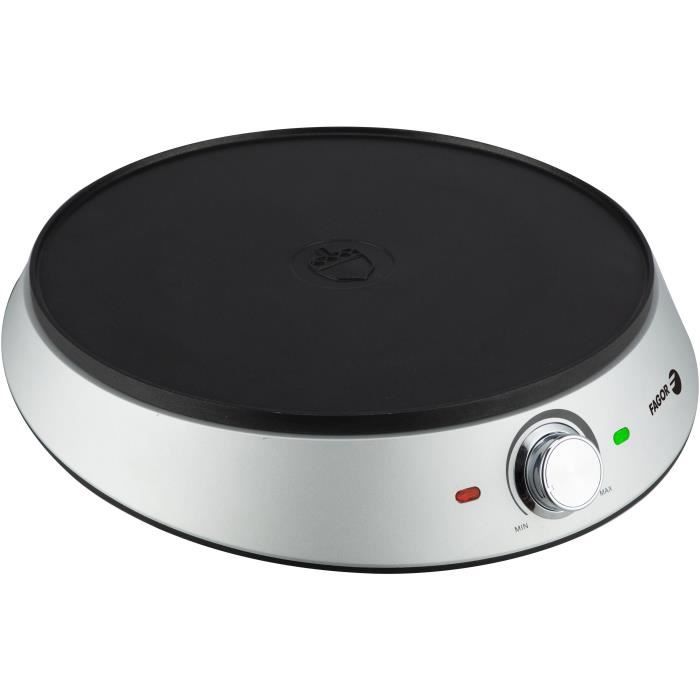 Crepiere électrique FAGOR - FGC240 - Diametre 30 cm - Revetement anti-adhésif -1200 W