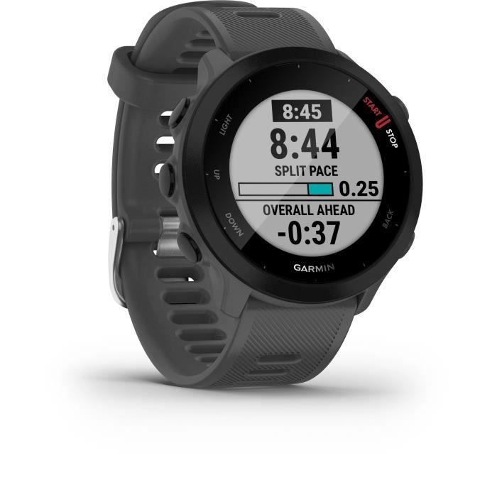Bracelet d'activités GARMIN Forerunner 55 Gris Argenté