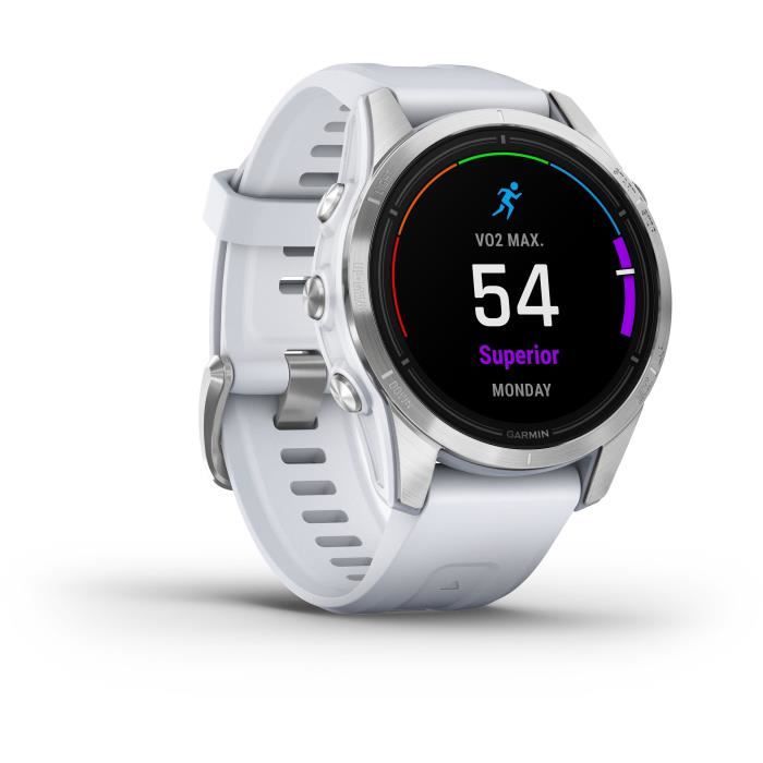 SMARTWATCH EPIX PRO GEN2 42MM/SIL/WHITE 010-02802-01 GARMIN