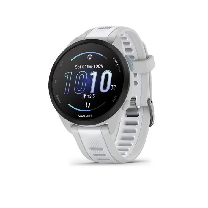 Montre intelligente GARMIN Forerunner 165 Blanc Gris 1,2"
