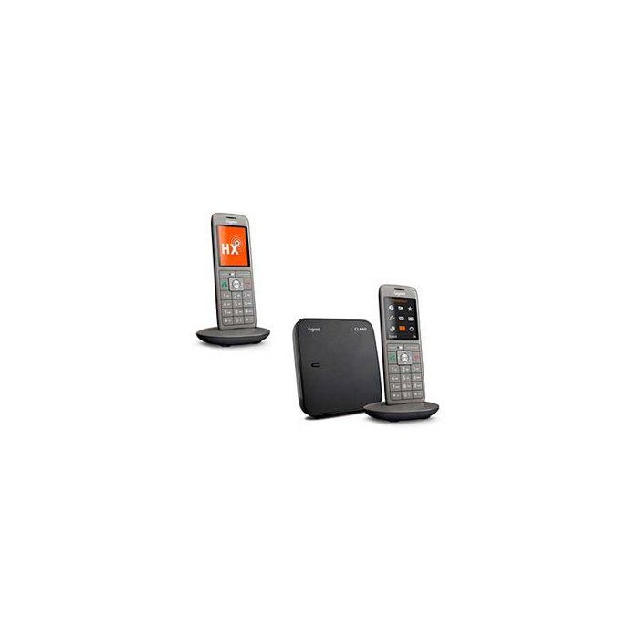 Téléphone Sans Fil Gigaset CL660 Duo Gris Anthracite