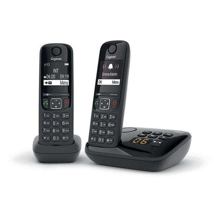 Téléphone Sans Fil Gigaset Noir