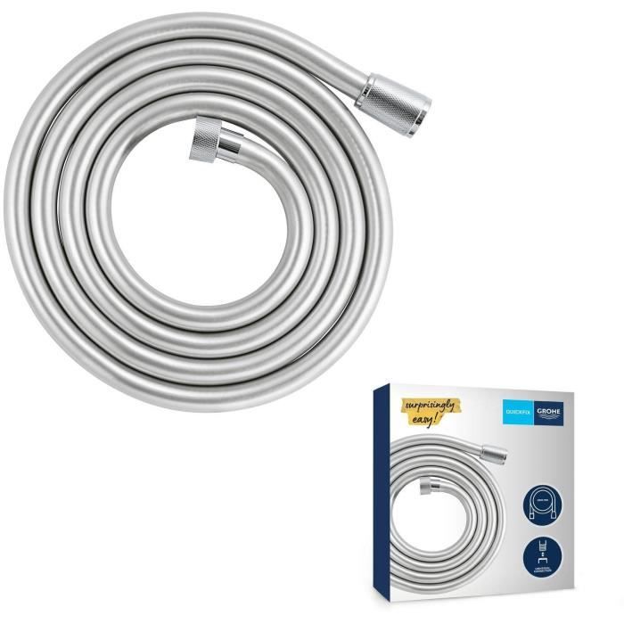 Tuyau de douche Grohe VitalioFlex 27507001 2 m Argenté Métal Argent