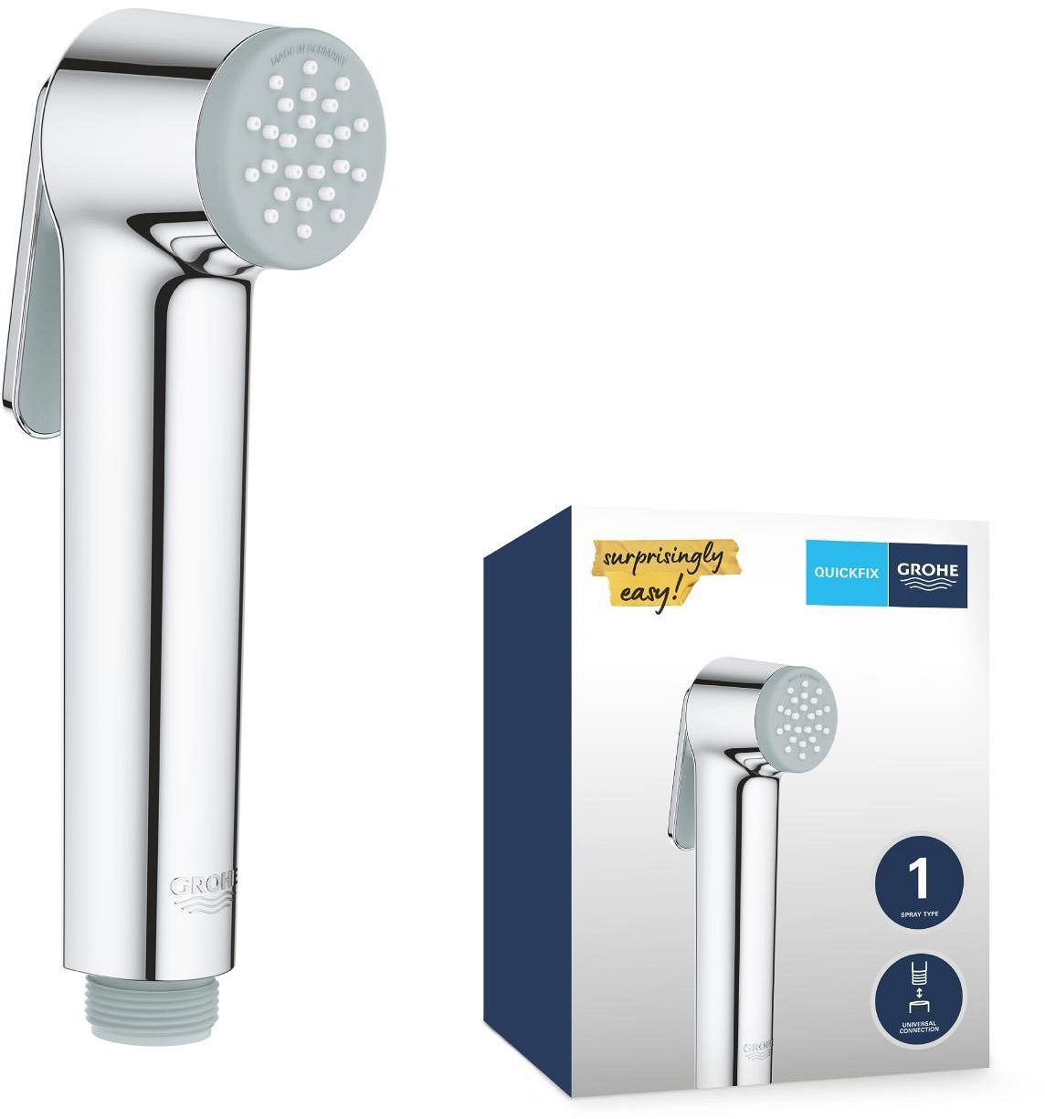 Pommeau de douche - GROHE Vitalio - 1 jet - Technologie anti-brûlure - Economie d'eau
