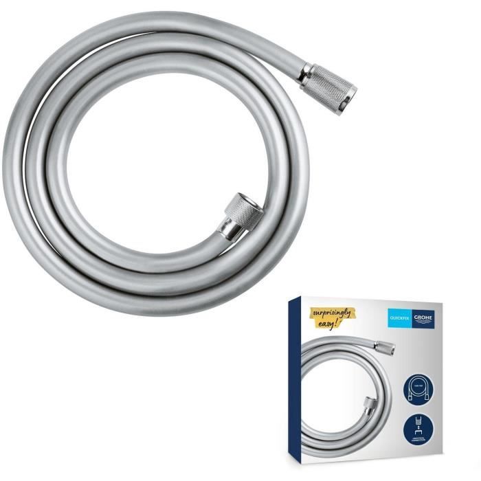 Tuyau de douche Grohe VitalioFlex 28743002 Chrome Métal 1,5 m