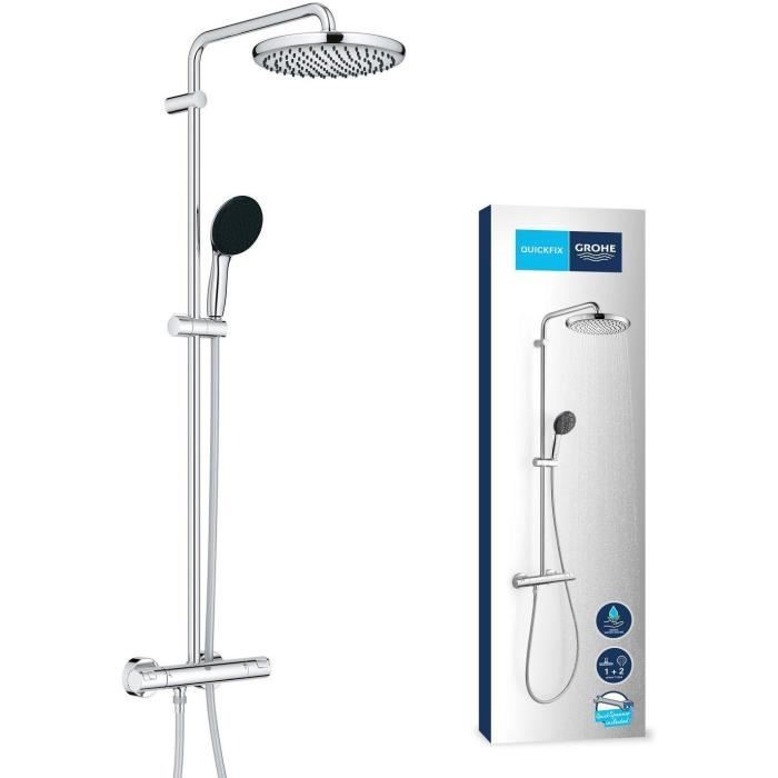 Colonne de douche Grohe Vitalio Start System 250 ABS 22 mm 25 cm