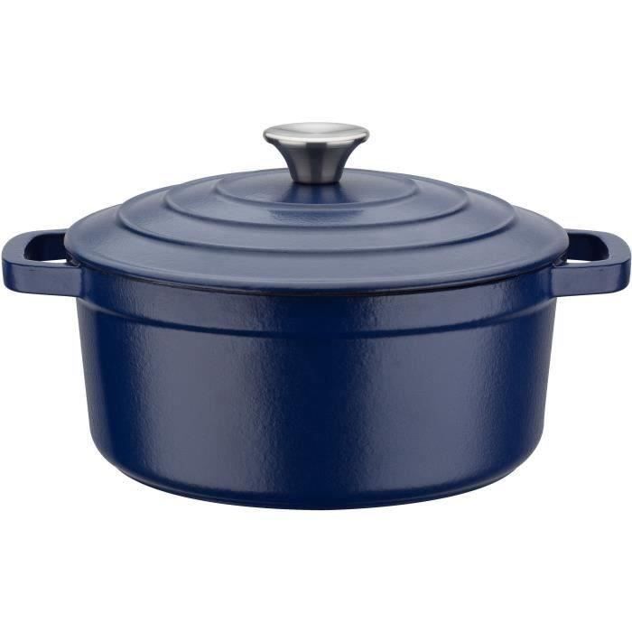 Casserole GSW 717274 Bleu Blanc Acier 2 Pièces