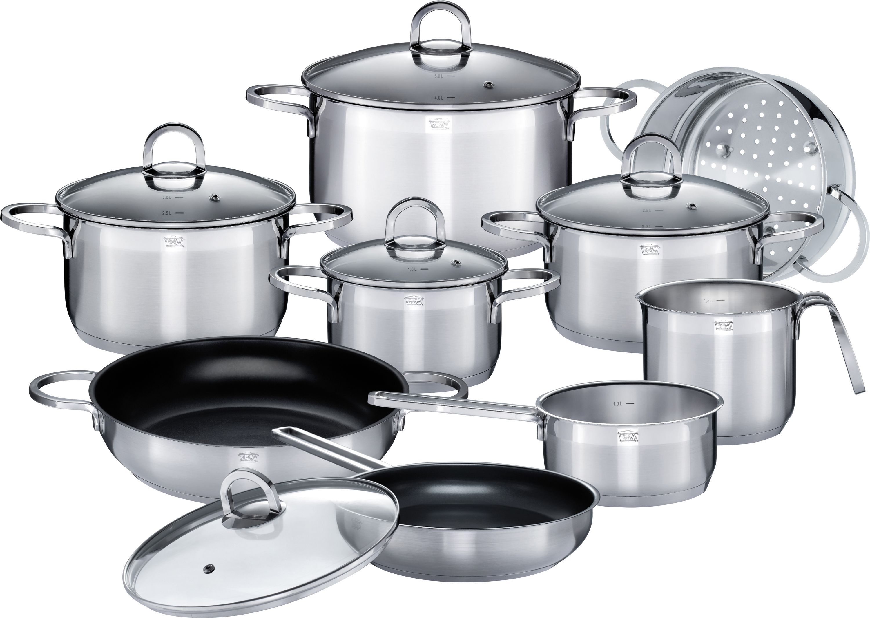 Batterie de Cuisine GSW 14 Pièces