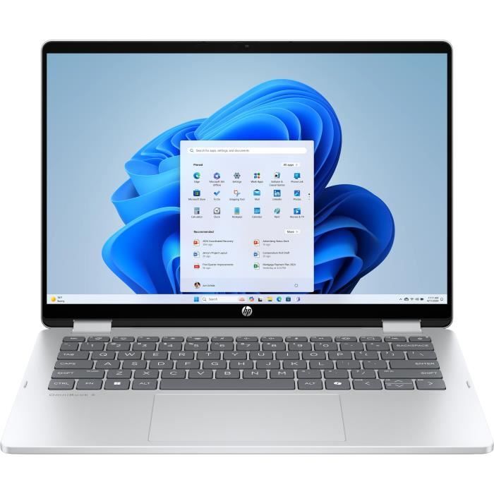PC Portable HP OmniBook 5 Flip 14-fp0011nf - Windows 11 - 14 2K IPS - Core i5-1334U - RAM 16Go - Stockage 512Go SSD - AZERTY