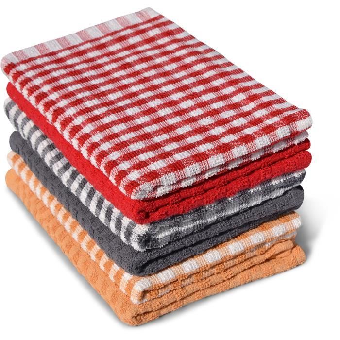 Ensemble de Chiffons HOME LINGE PASSION Multicouleur 6 Pièces