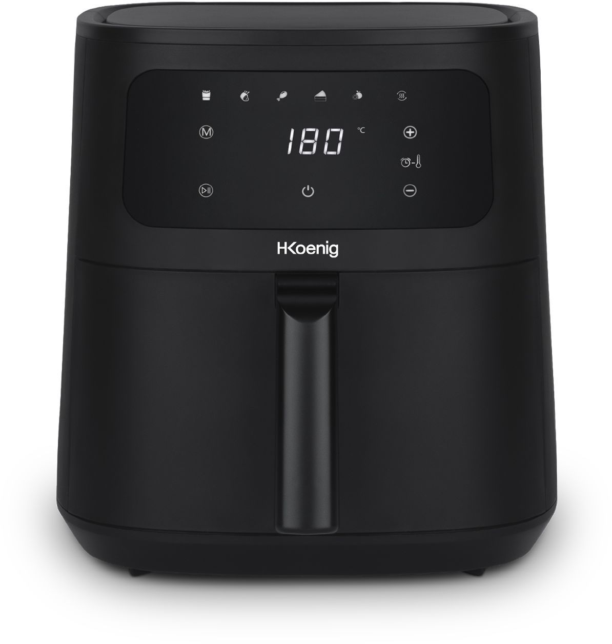 Friteuse sans huile HKoeNIG - FRY840 - Capacité 4L - 6 programmes de cuisson - 1300W