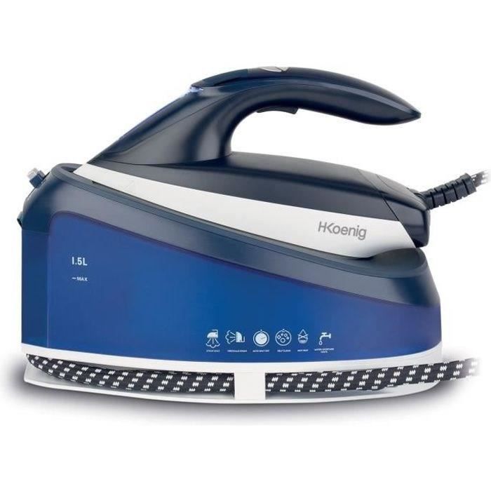 Fer à vapeur vertical Hkoenig 2200 W Bleu