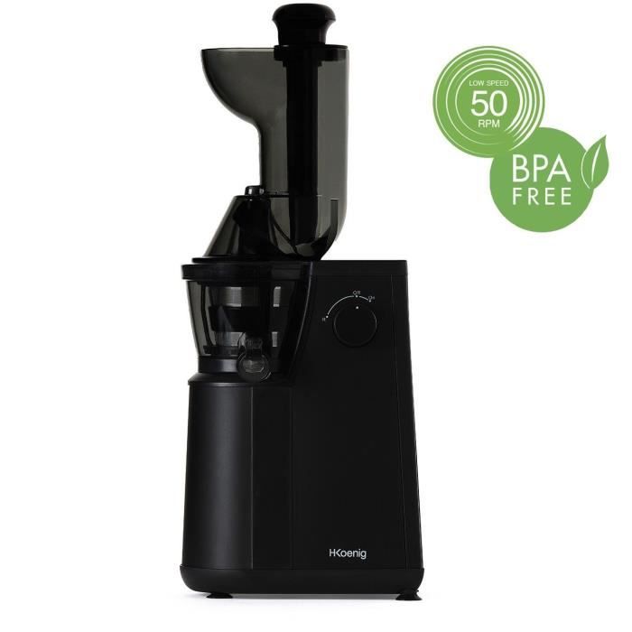 Centrifugeuse électrique Hkoenig Vitamin+ GSX24 Noir Gris 400 W 1 L