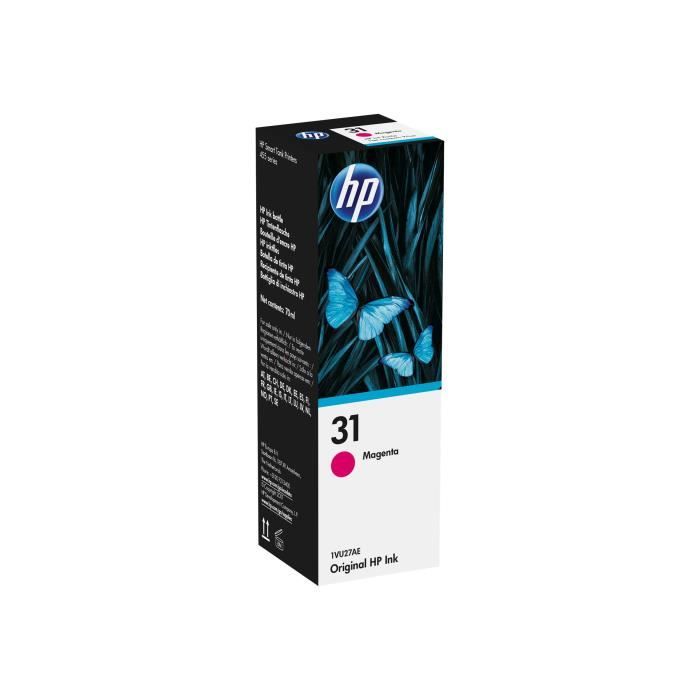 Encre pour Recharger des Cartouches HP 1VU27AE Magenta 70 ml