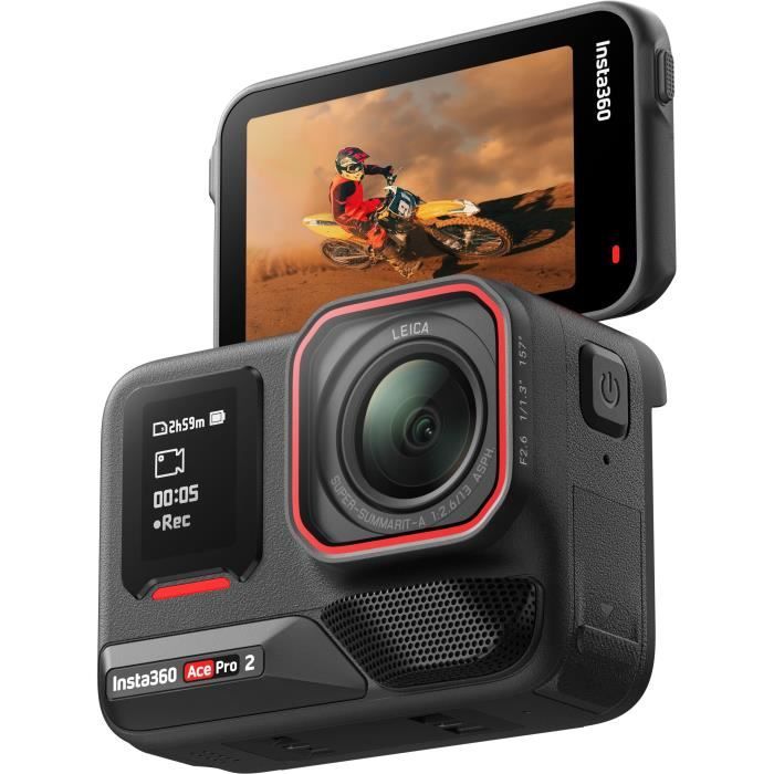 Caméra de sport Insta360 INCAMAP2 Noir 2,5"