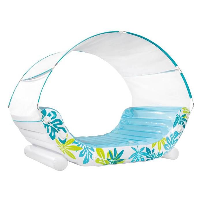 Matelas gonflable de piscine Intex Lounge Hamac Tropical