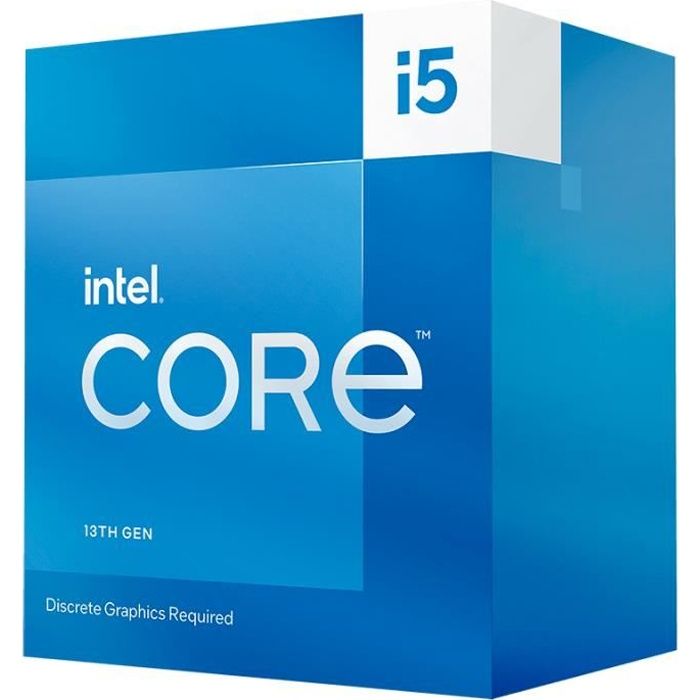 Processeur Intel Core i5-13400F (4,6 Ghz) LGA 1700 - Sans iGPU