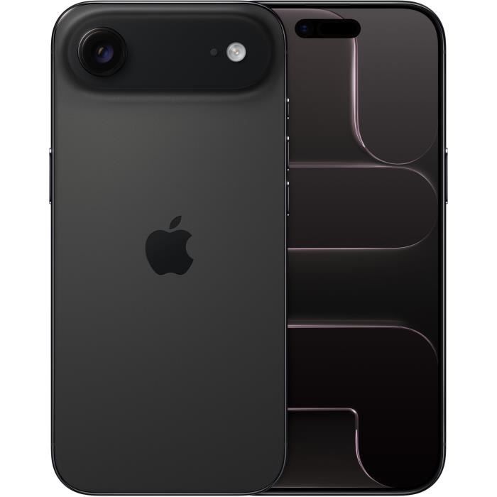 Apple iPhone Air - 5G smartphone - double SIM / Mémoire interne 512 Go - écran OEL - 6.5" - 2736 x 1260 pixels (120 Hz) - rear camera 48 MP - front camera 18 mégapixels - noir spatial