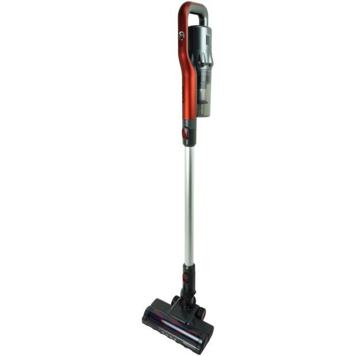 Aspirateur Balai sans fil - JOCCA - 150 W - 0,6 L - Gris / Rouge