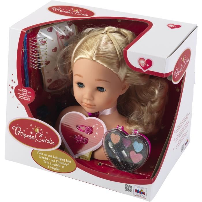 Tete a coiffer et a maquiller Princess Coralie Little Sophia avec accessoires - KLEIN
