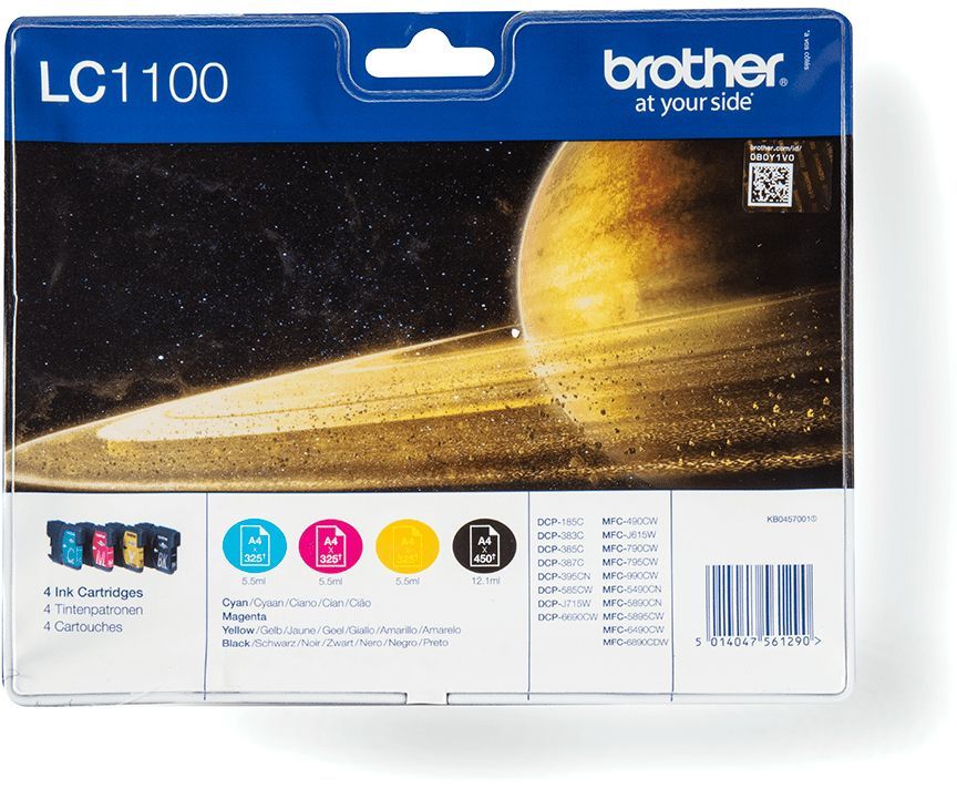 Brother LC1100 Cartouche d'encre Couleurs