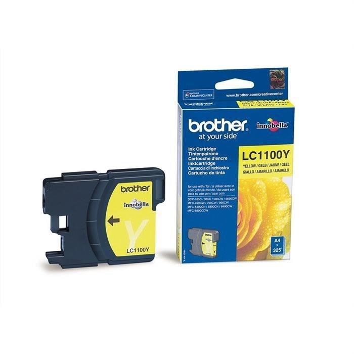 Cartouche d'encre originale Brother LC-1100Y Jaune