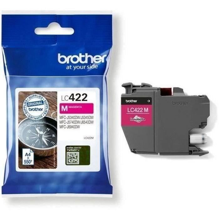 Cartouche d'encre originale Brother LC-422M Magenta