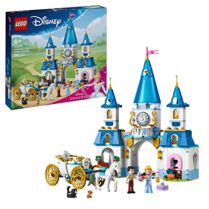 Lego Disney 43275 - Le château de Cendrillon et la calèche