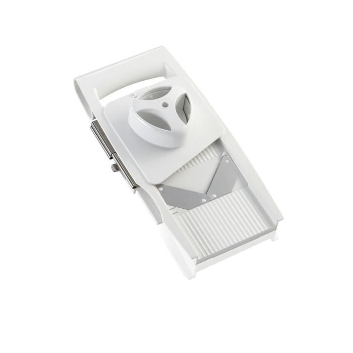 Mandoline-Râpe Leifheit Blanc Acier inoxydable Plastique 4 en 1
